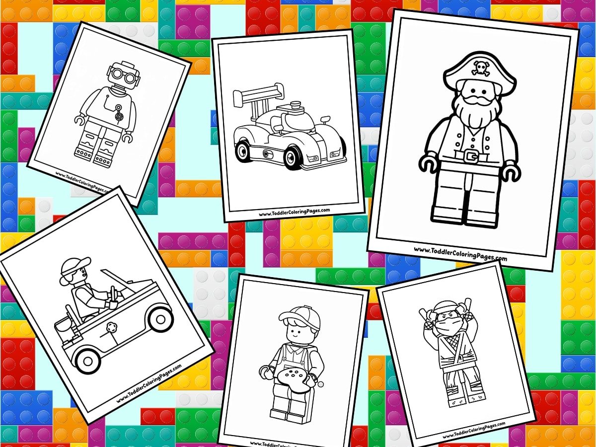 Lego Coloring Pages