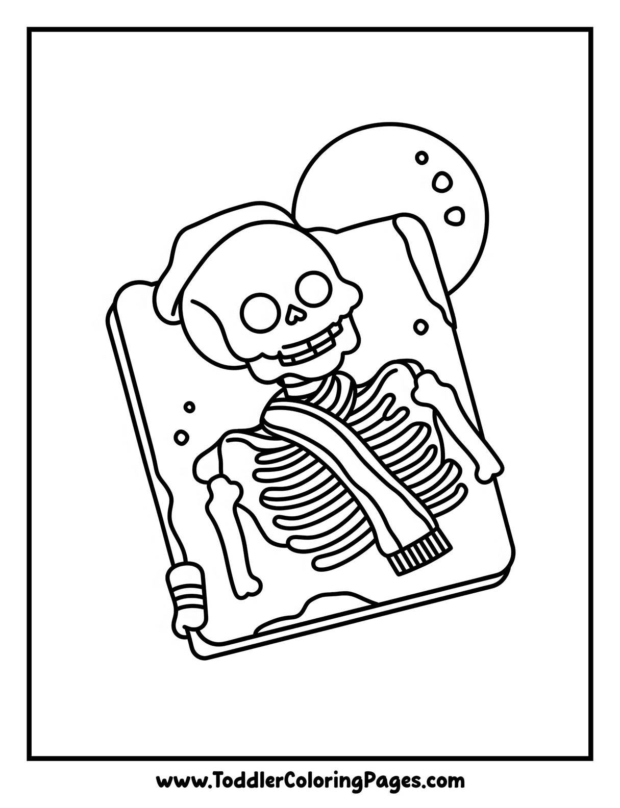 Skeleton Coloring Pages