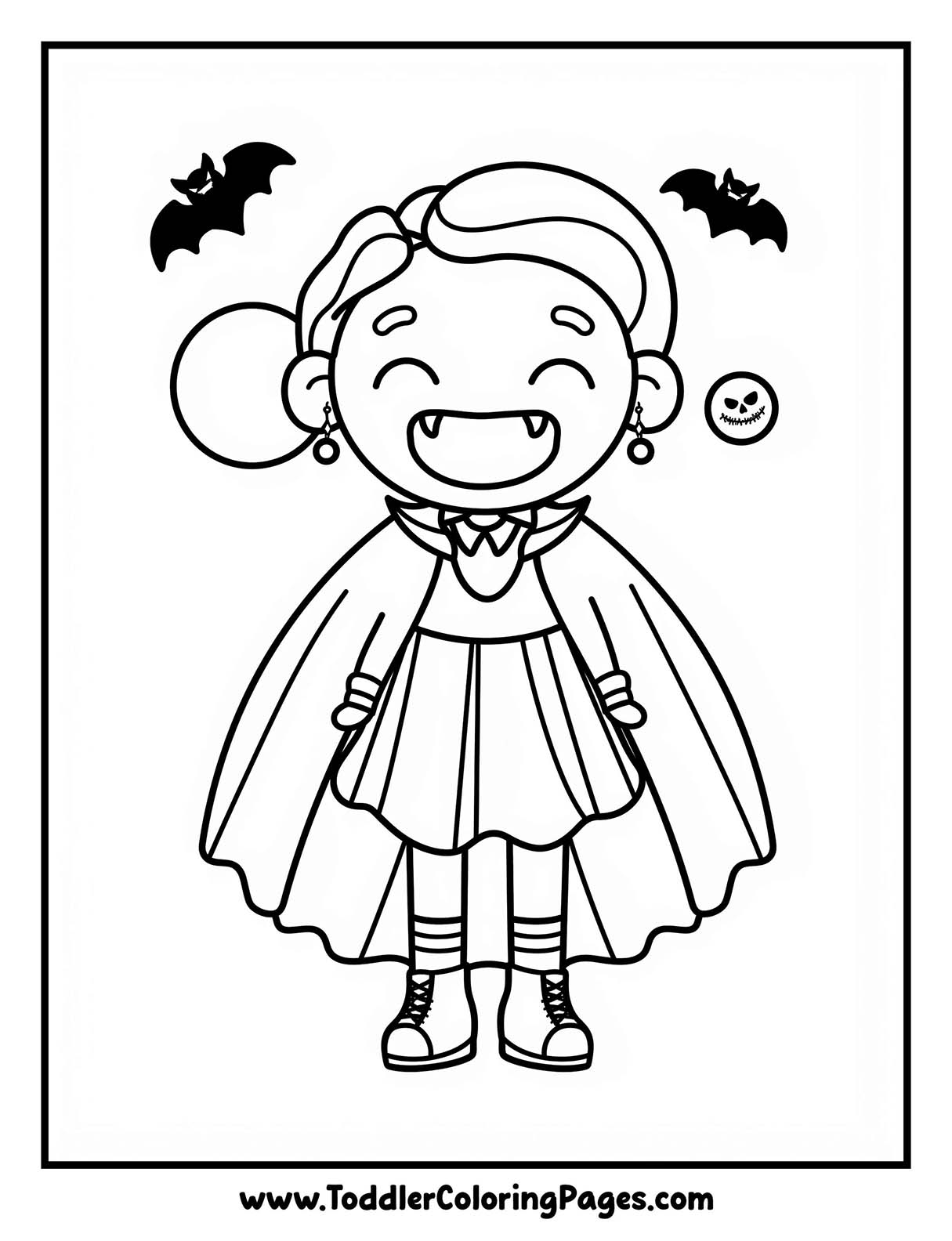 Vampire Coloring Pages