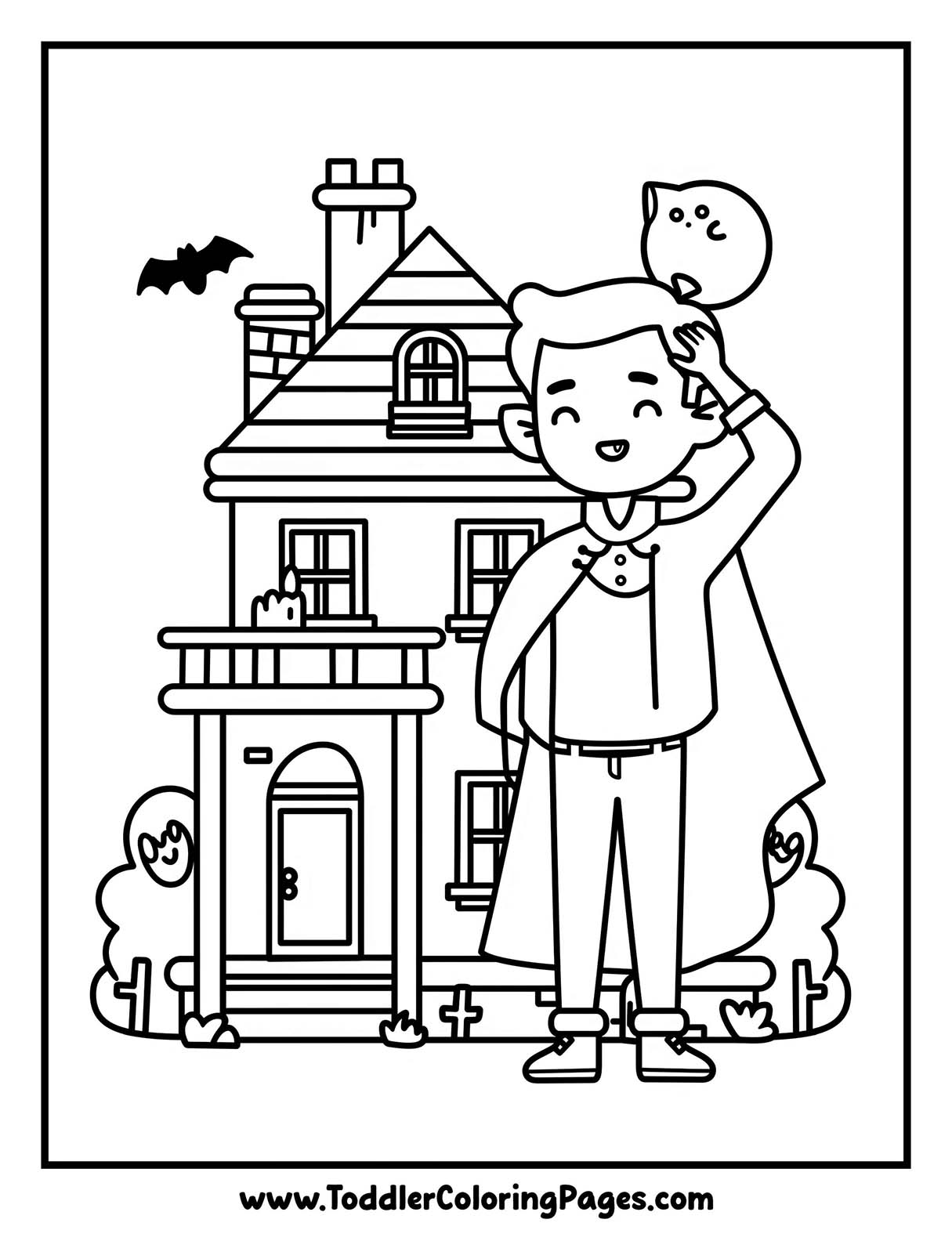 Vampire Coloring Pages