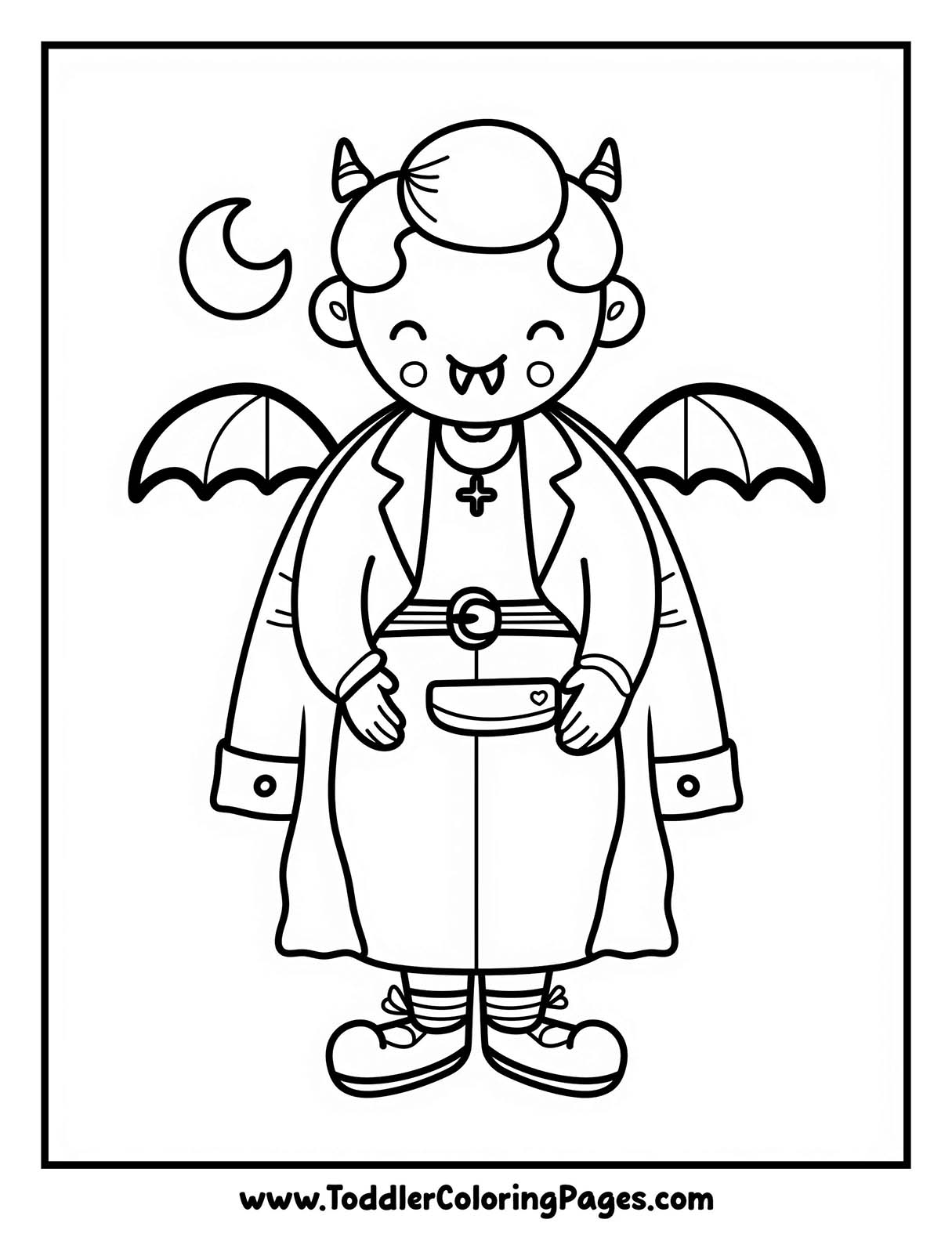 Vampire Coloring Pages