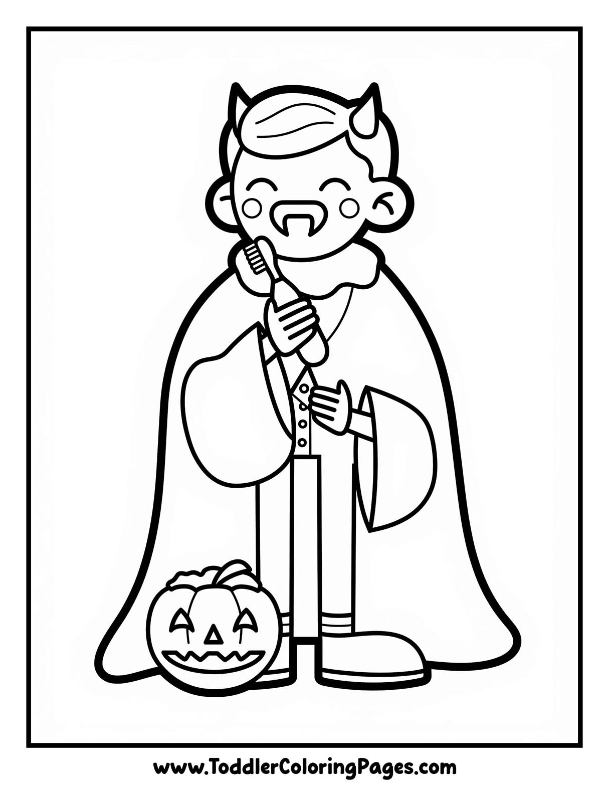 Vampire Coloring Pages
