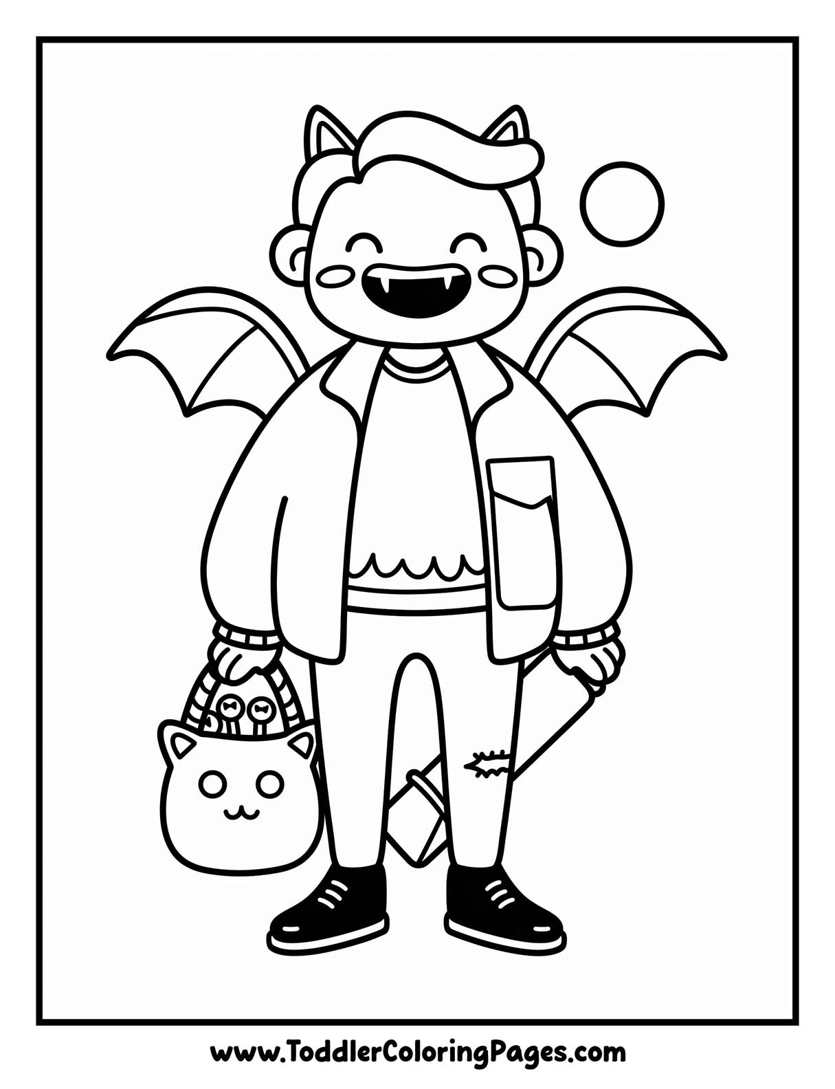 Vampire Coloring Pages