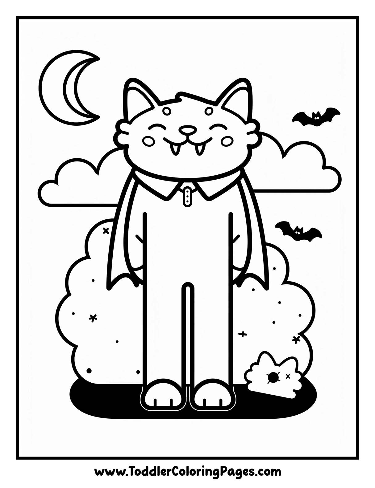 Vampire Coloring Pages