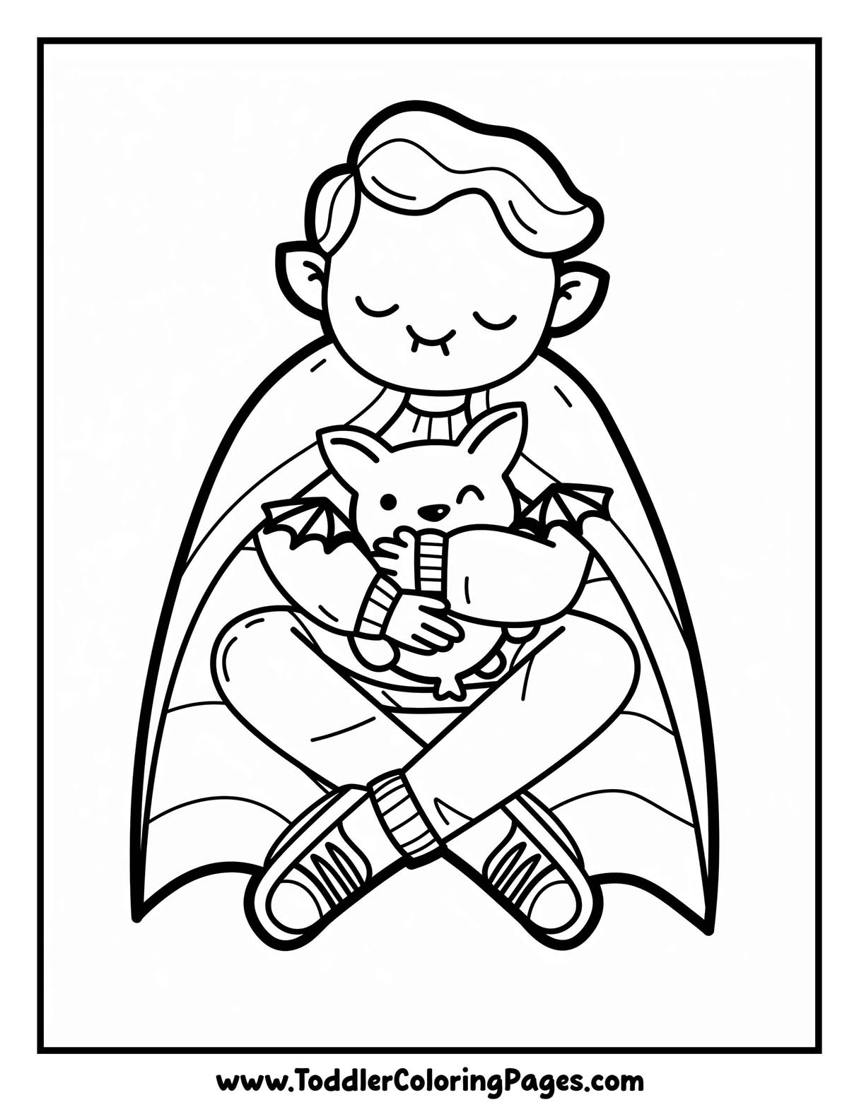 Vampire Coloring Pages