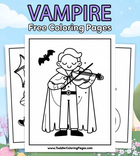 Vampire Coloring Pages