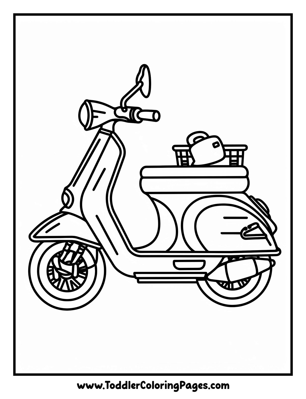 Vehicles Coloring Pages