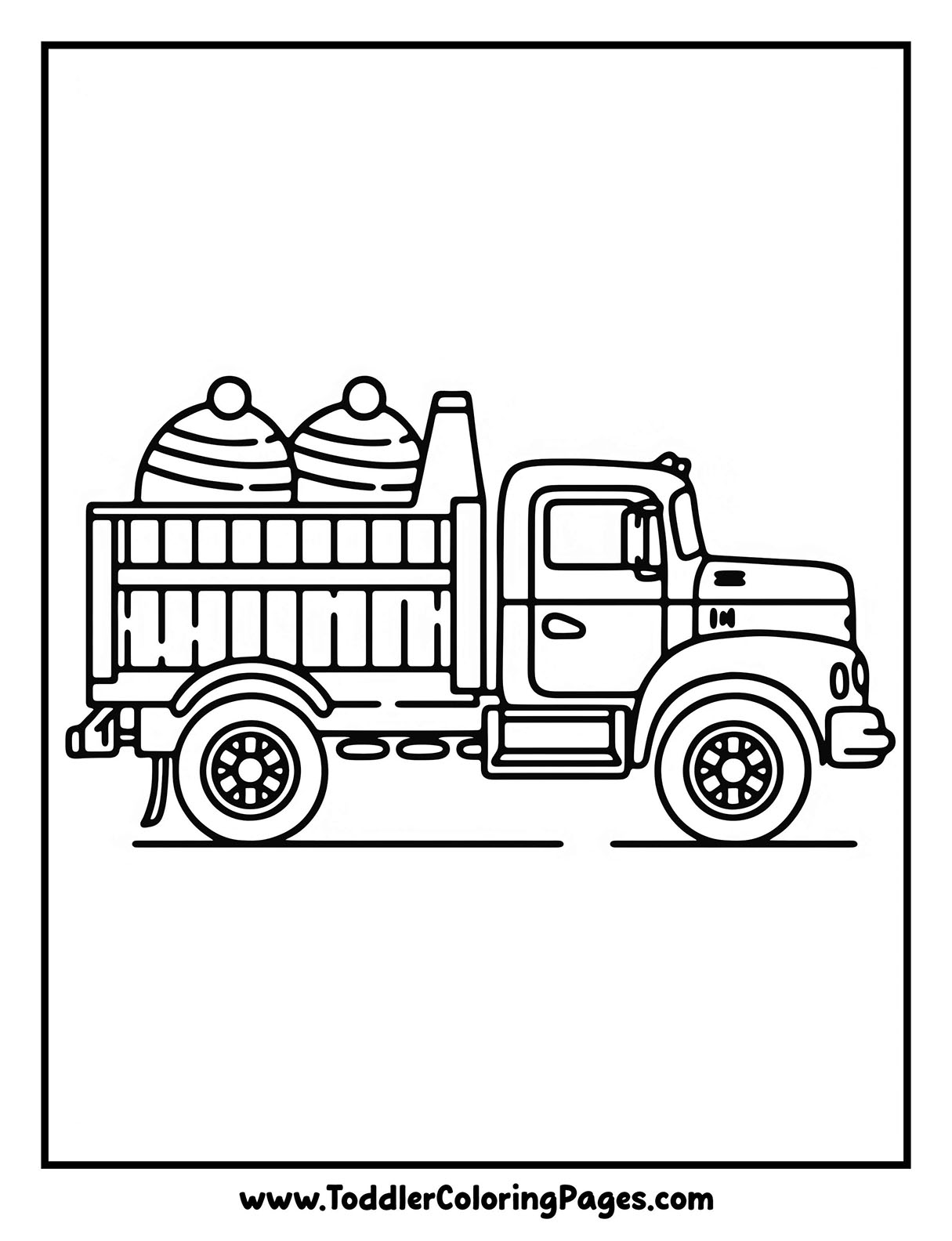 Vehicles Coloring Pages