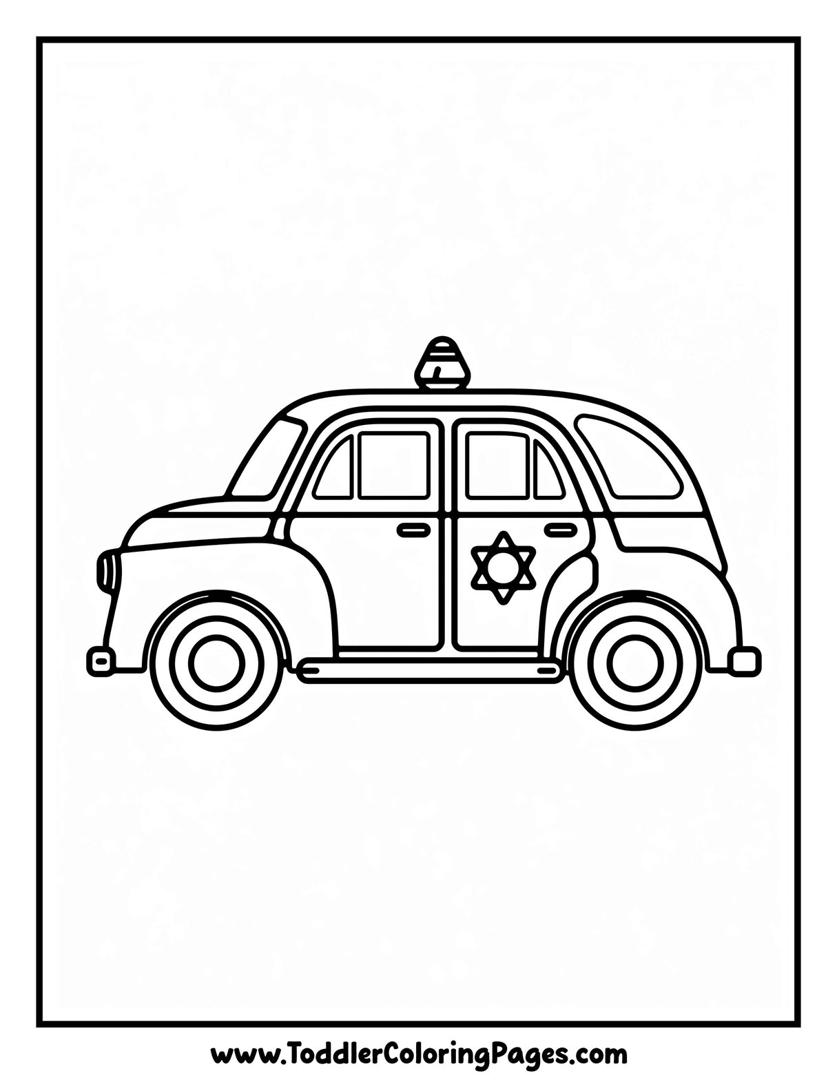 Vehicles Coloring Pages