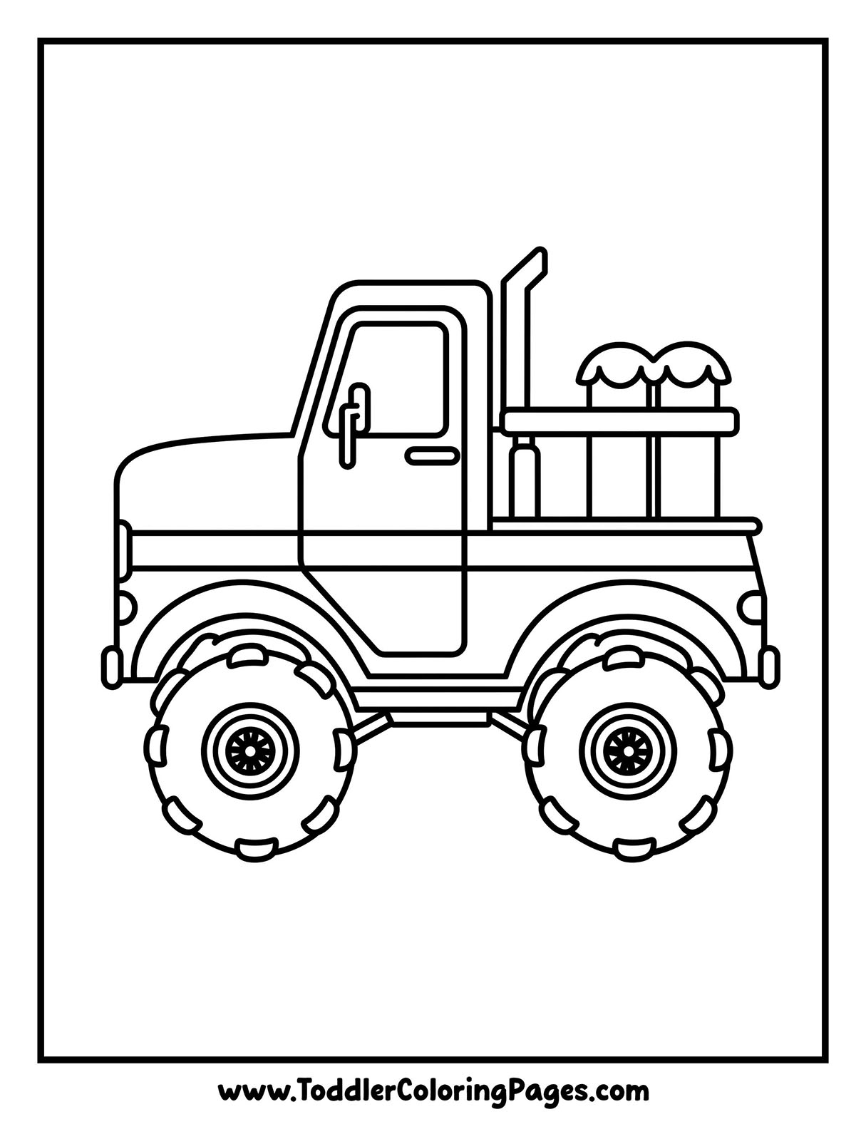Vehicles Coloring Pages