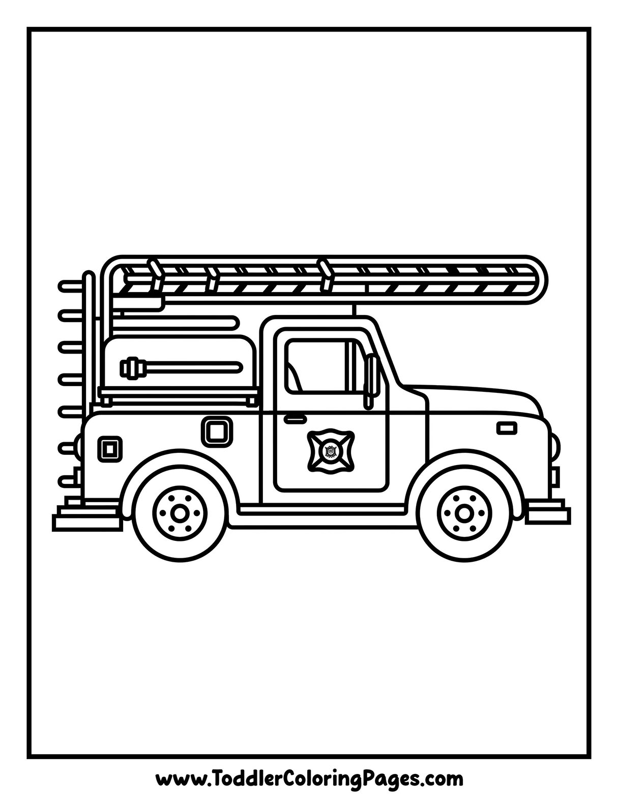 Vehicles Coloring Pages