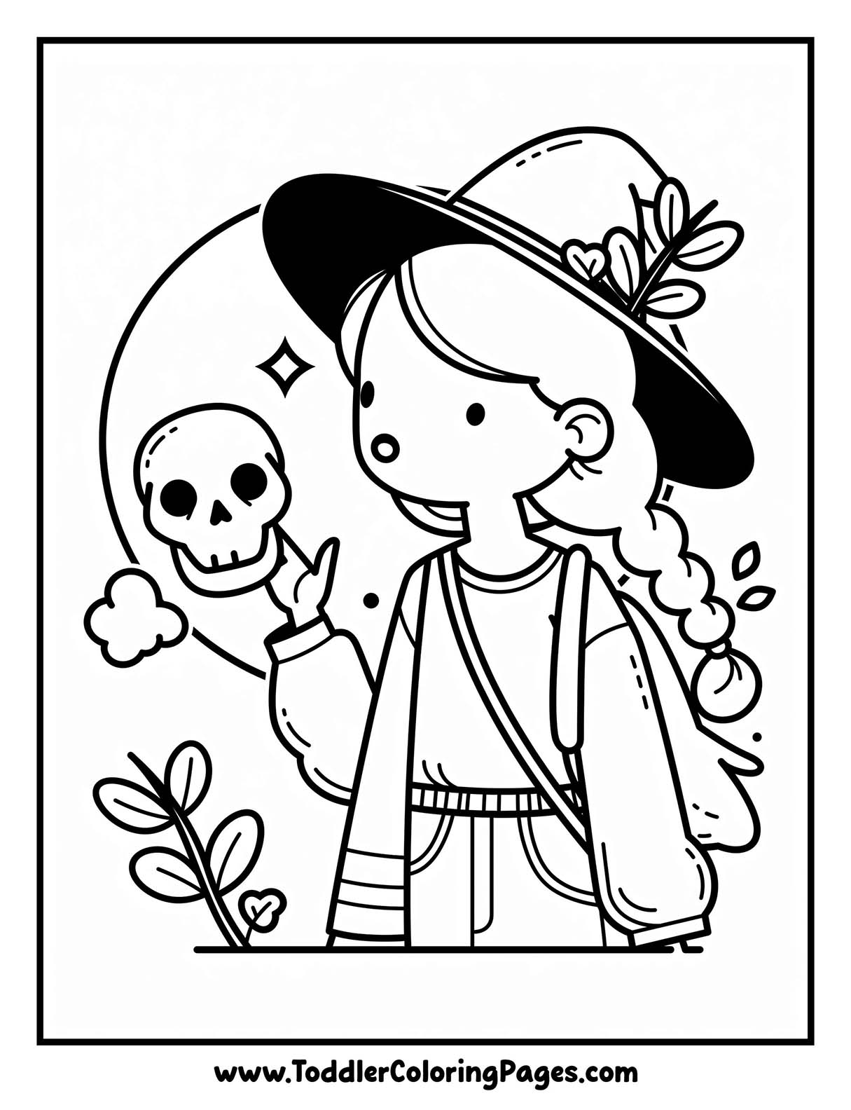 Witch Coloring Pages