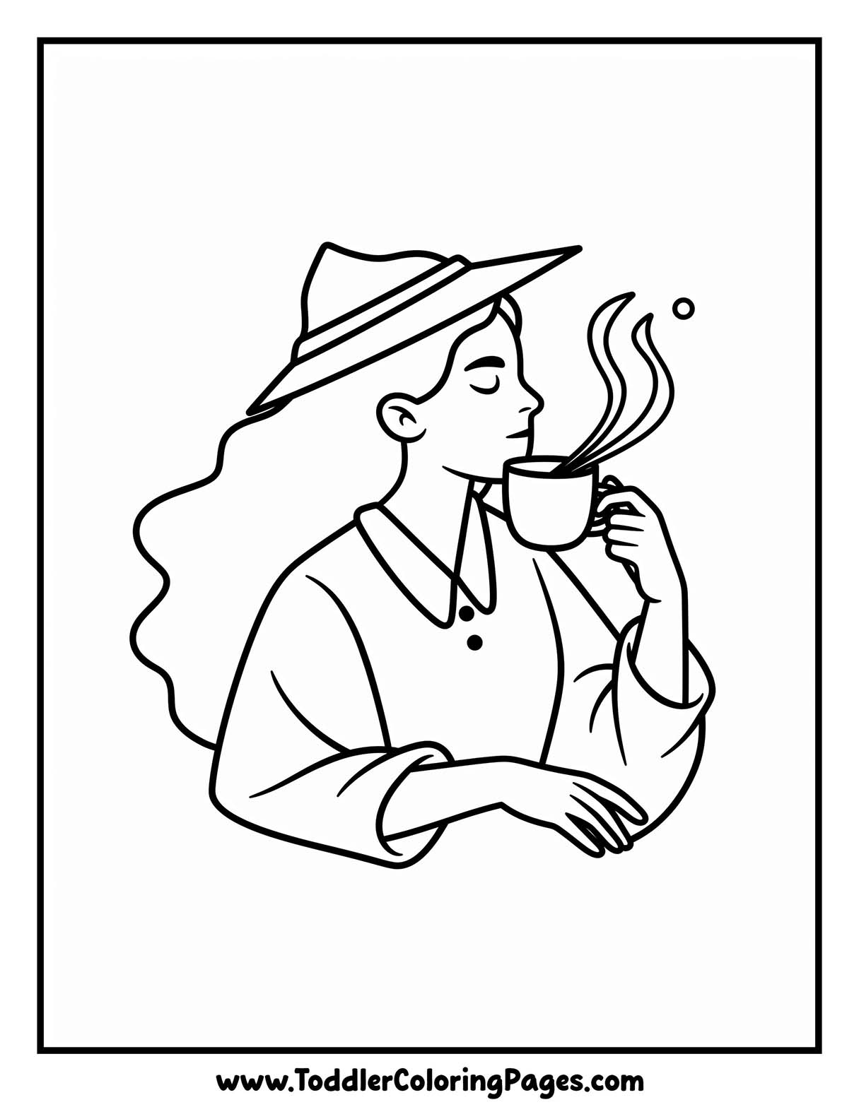 Witch Coloring Pages