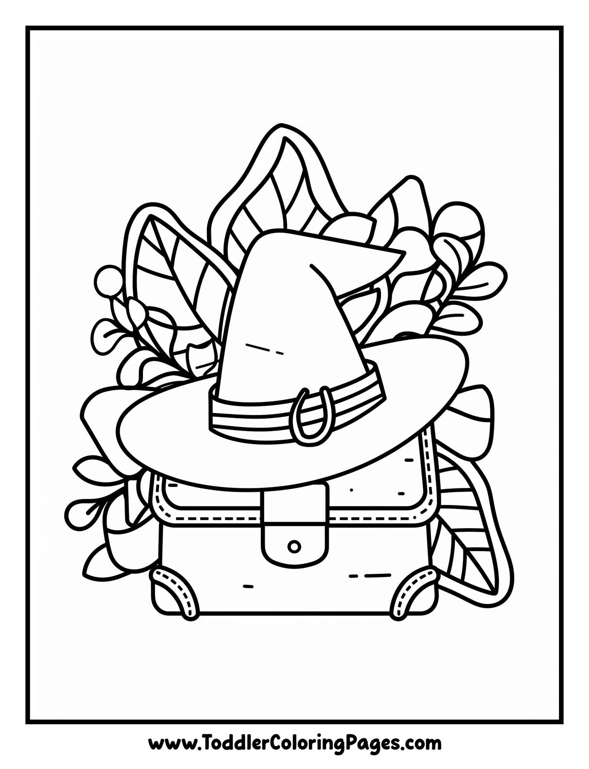 Witch Coloring Pages