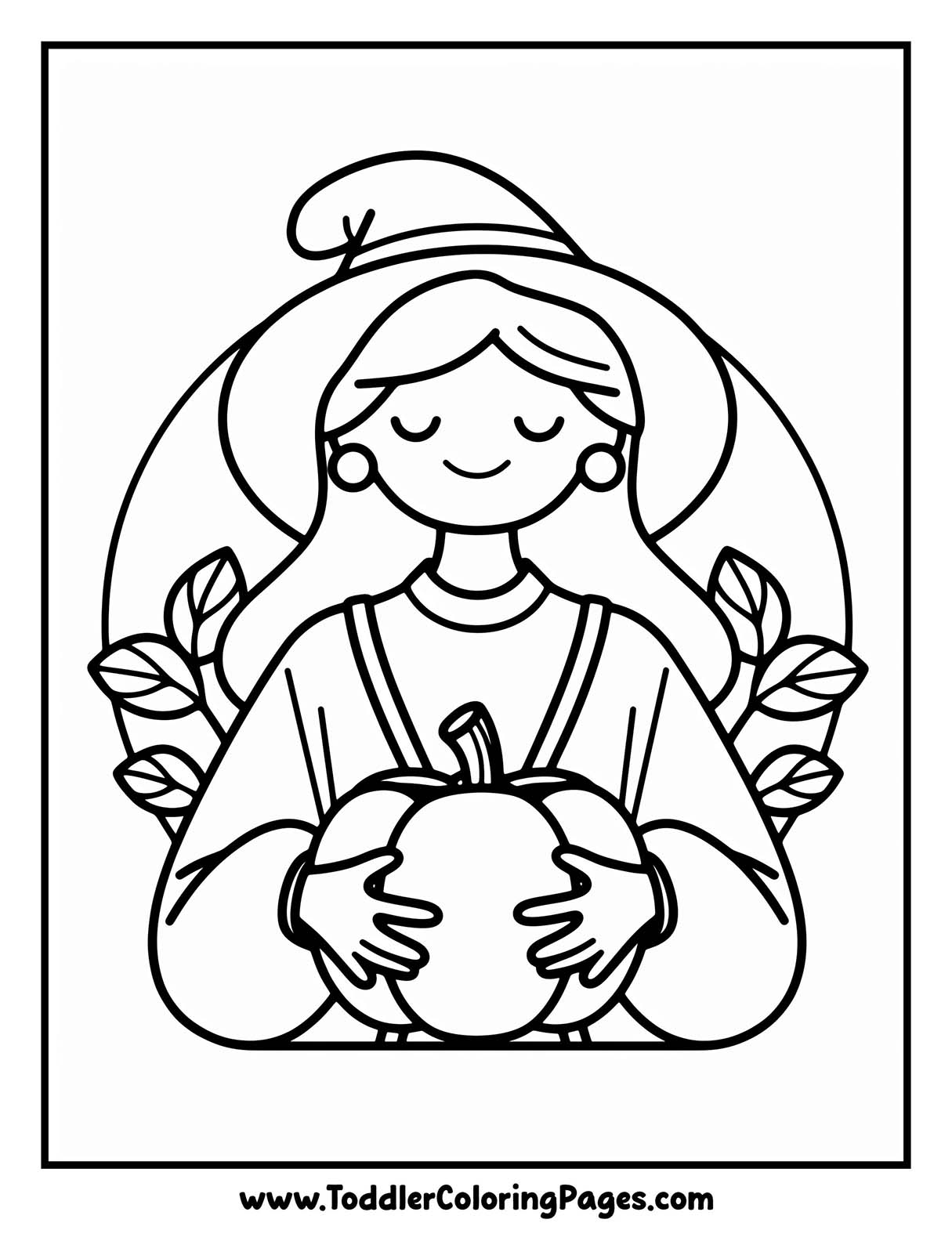 Witch Coloring Pages