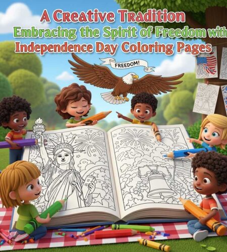 A Creative Tradition: Embracing the Spirit of Freedom with Independence Day Coloring Pages