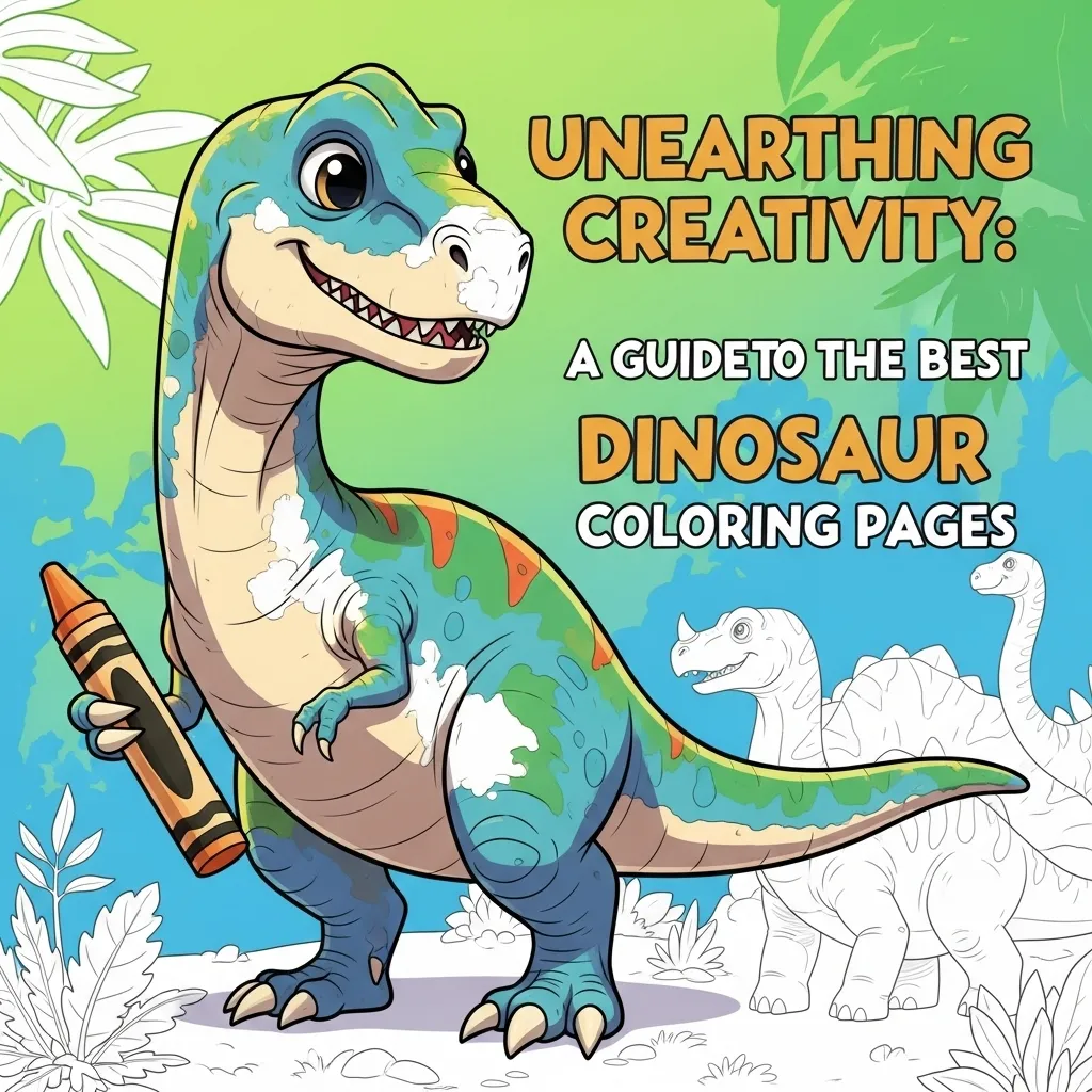 best dinosaur coloring pages