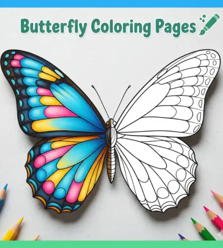 A World of Wings and Wonder: The Magic of Butterfly Coloring Pages