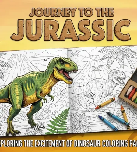 Journey to the Jurassic: Exploring the Excitement of Dinosaur Coloring Pages