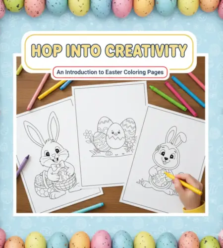 Hop into Creativity: An Introduction to Easter Coloring Pages