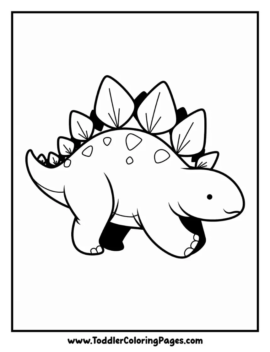 herbivorous dinosaur coloring pages