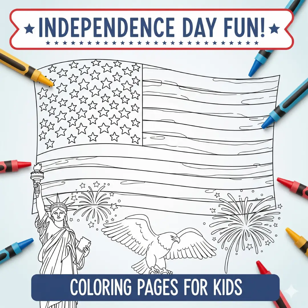 independence day coloring pages