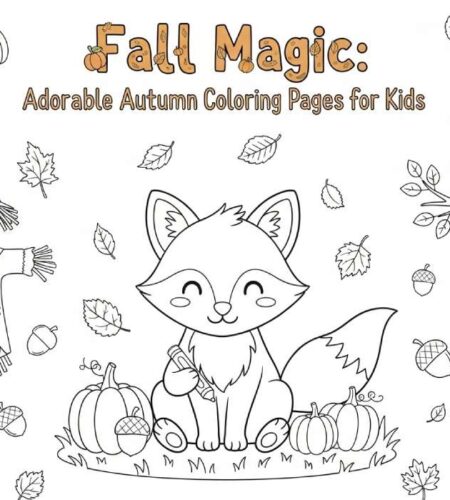 Fall Magic: Adorable Autumn Coloring Pages for Kids