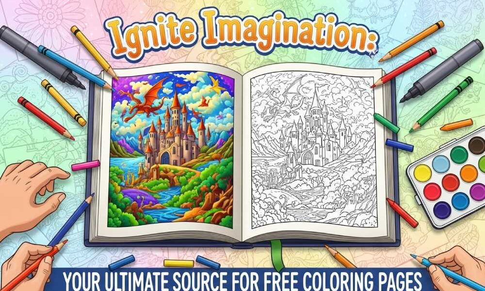 Ignite Imagination: Your Ultimate Source for Free Coloring Pages