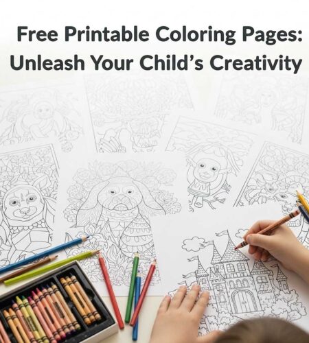 Free Printable Coloring Pages: Unleash Your Child’s Creativity