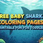 baby shark coloring pages