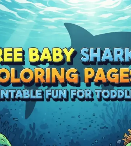 Free Baby Shark Coloring Pages – Printable Fun for Toddlers