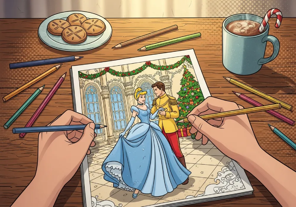 cinderella coloring pages printable