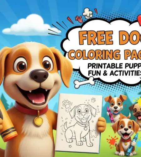 Free Dog Coloring Pages: Printable Puppy Fun & Activities