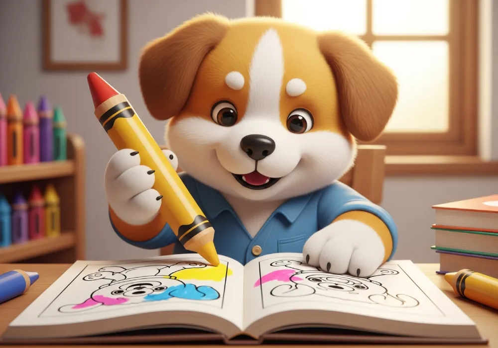 free dog coloring pages printable